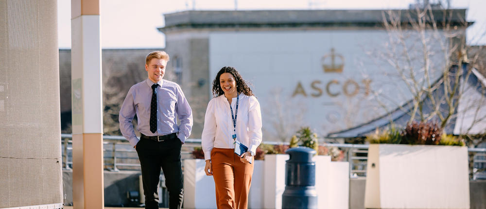 Business People At Ascot Racecourse