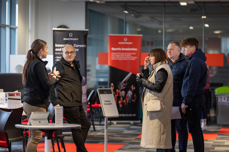 Admissions Talking Open Day