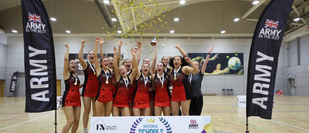 Hartpury Netball U19 National Schools Win