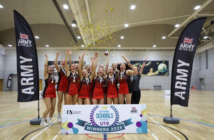 Hartpury Netball U19 National Schools Win